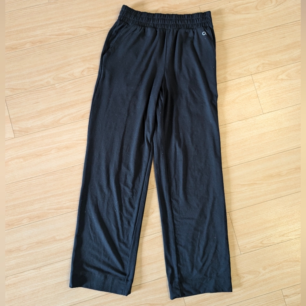 Black Lounge Wear Pants